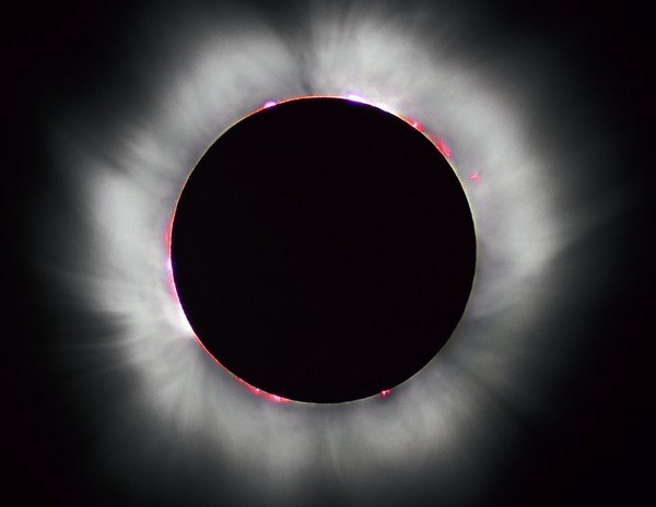Une éclipse totale de Soleil